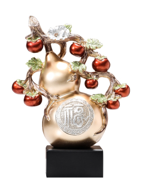 新中式寓意好的葫芦摆件家居装饰品客厅办公室招财高端大气上档次