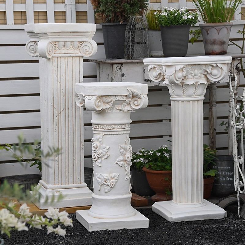罗马柱装饰摆饰欧式别墅花园庭院子婚庆阳台覆古户外摄影道具底座