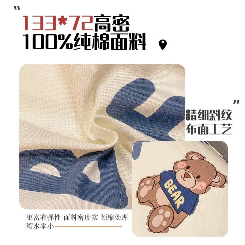 全棉情侣枕双人床头靠垫1.8长款枕头长条可爱1.5枕芯护颈睡觉抱枕