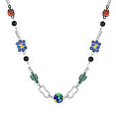 VOYAGE仙人掌项链嘻哈男士 潮牌锁骨链高级感小众男款 男生链子配饰