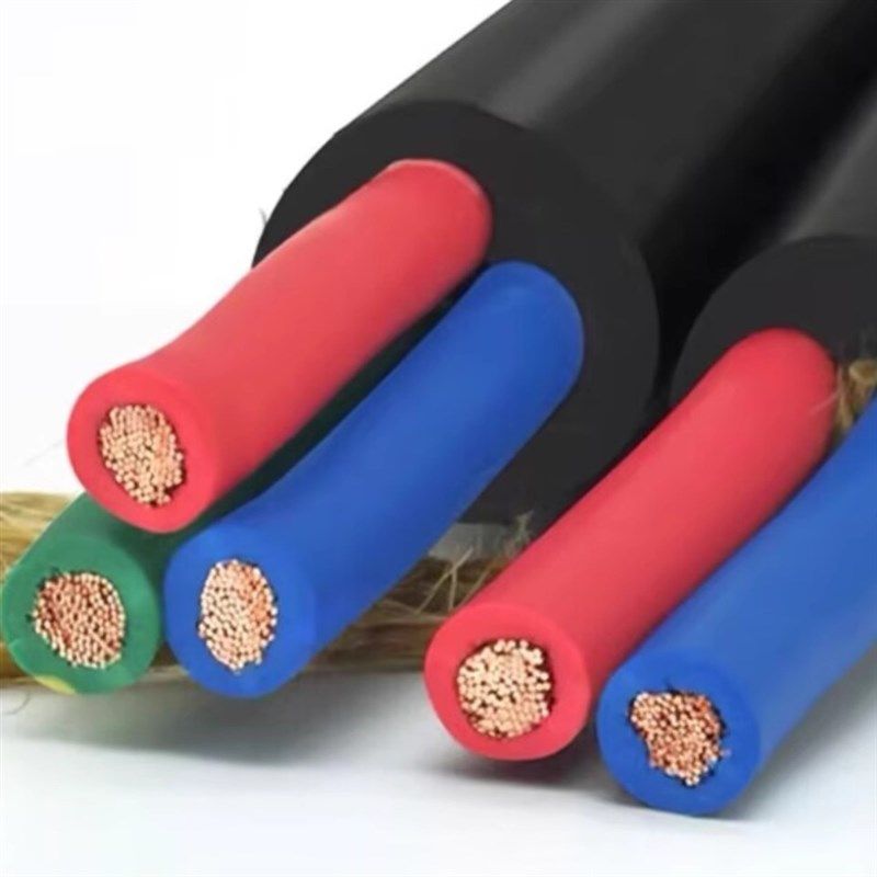 国标电缆线2芯3芯4芯1.5/2.5/4/6/10平方三相电线家用软线