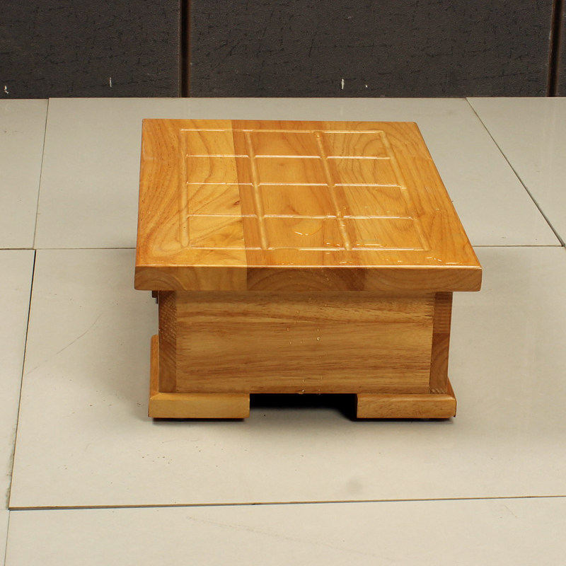 乐淘淘橡木脚踏木凳子防水防滑 泡澡木桶浴桶浴缸浴室用品配件