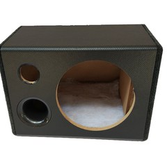 加厚板8寸10寸圆筒梯形隧道方形汽车低音炮空箱体子车载音响功放