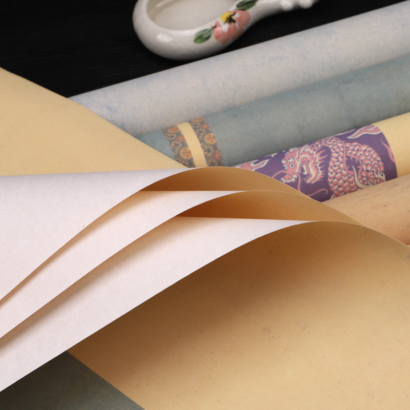 锦墨堂蜡染微喷国展宣纸六尺整张国展宣纸半生熟行书楷书隶书横款 - 封面