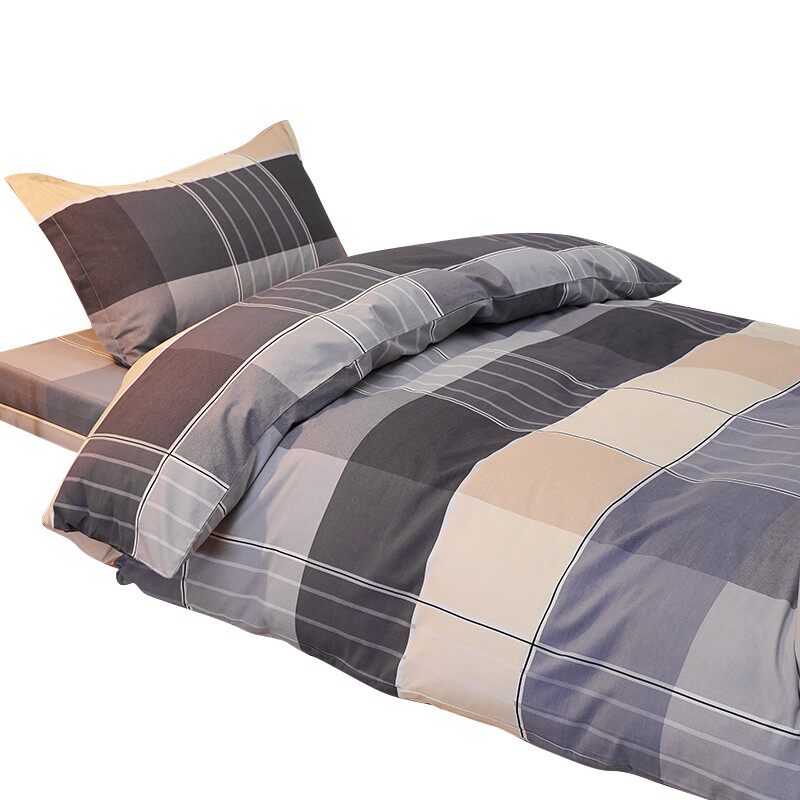 纯棉被套单件150x200 学生宿舍单人床冬加厚磨毛全棉1.8米2m被罩