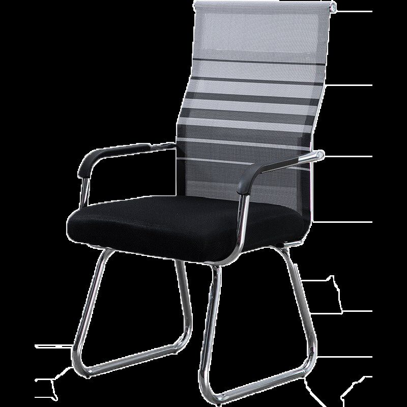 会议椅子电脑椅网椅弓形办公桌椅实惠现代公司职员靠背座椅子