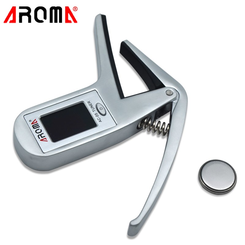 阿诺玛AC-05吉他调音器变调夹二合一民谣吉他贝斯电木吉他校音器