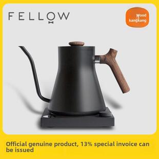 美国Fellow Ekg智能温控手冲壶细长口恒温咖啡器具咖啡壶