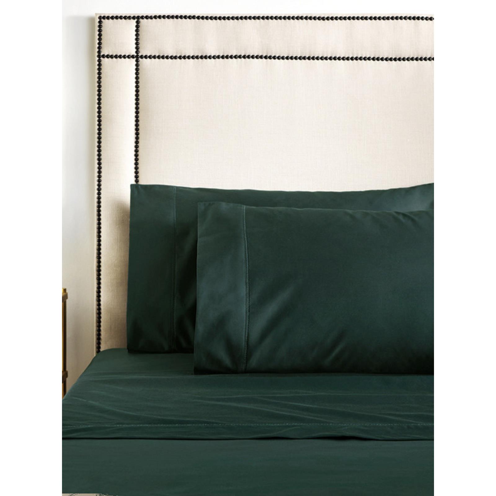 床单 出口100 120 140支长绒全棉纯色贡缎3米大圆罩宿舍机洗定做