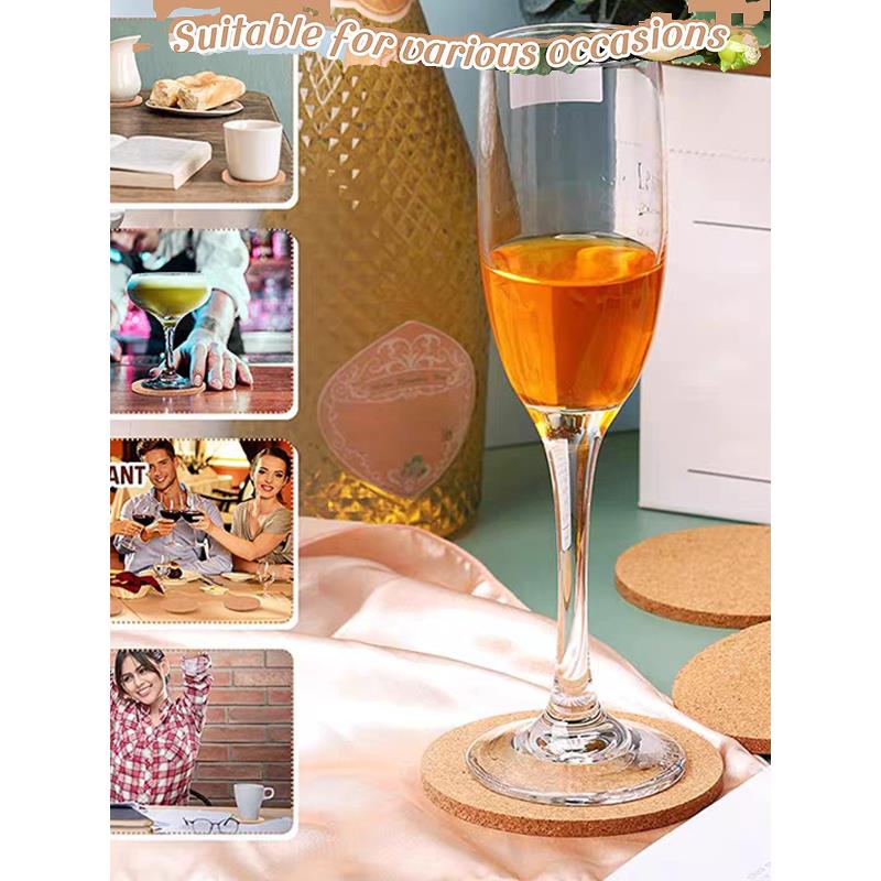 杯垫软木圆形方形隔热软木垫吸水锅垫茶垫茶杯垫加厚水松木头定制