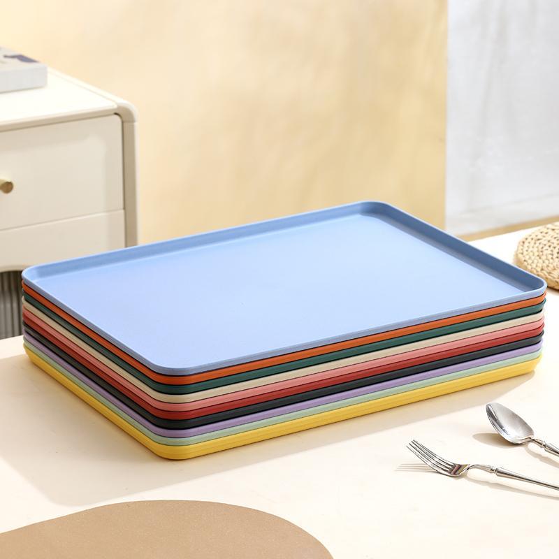 一次性餐盘大容量商用饭店放水杯茶具置物盘子可降解野餐户外托盘