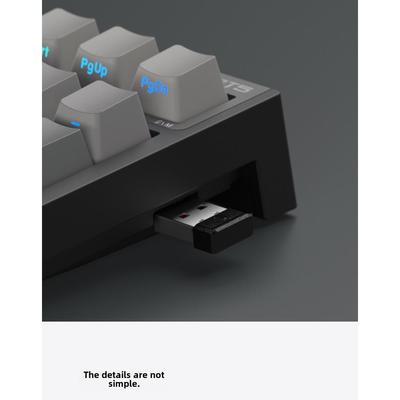 配件腹灵MK870接收器FL980V2接收器数据线防尘盖有线底壳上壳外壳