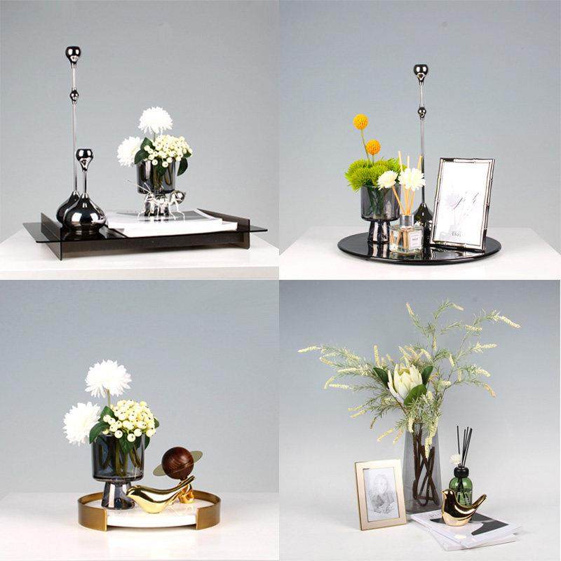 现代北欧样板房家饰软装搭配套装花瓶相框香薰组合品全套摆件简约,家居饰品,家饰软装搭配套装,淘宝优惠券,粉丝福利购,淘宝优惠卷