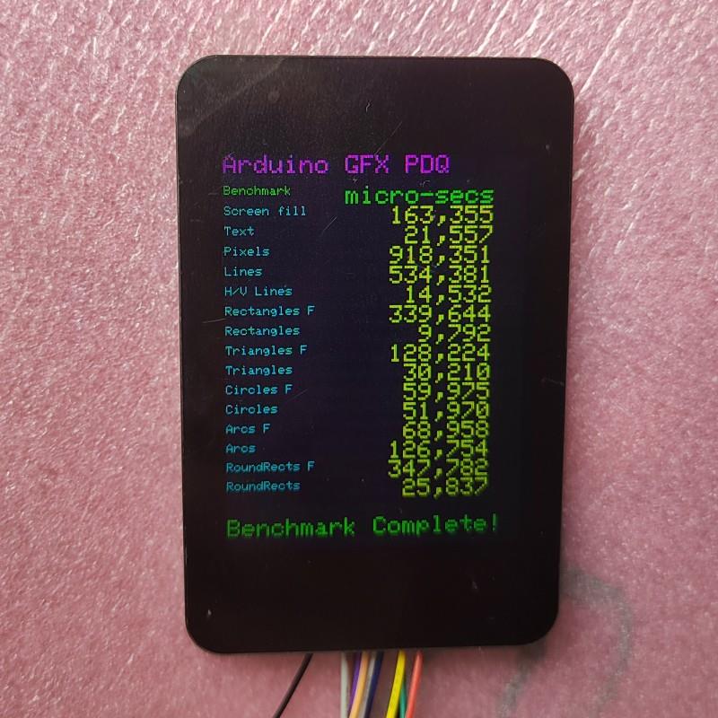 2.4寸IPS液晶屏240*320分辨率FT6336电容触摸屏SPI串口屏幕ST7789