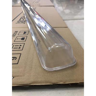 灯具配件 1.2米三防灯条纹罩子单管宽7.5cm 双宽10.5cm 长125.5cm