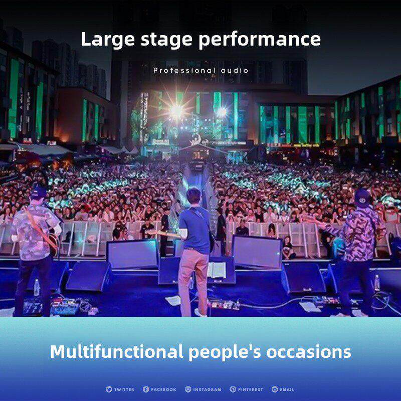 双8寸10寸12寸专业线阵舞台演出音响套装大型大功率婚庆演出音箱