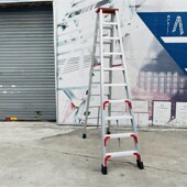 铝合金工程特厚字梯加固装 修侧梯子 修字梯米加厚装