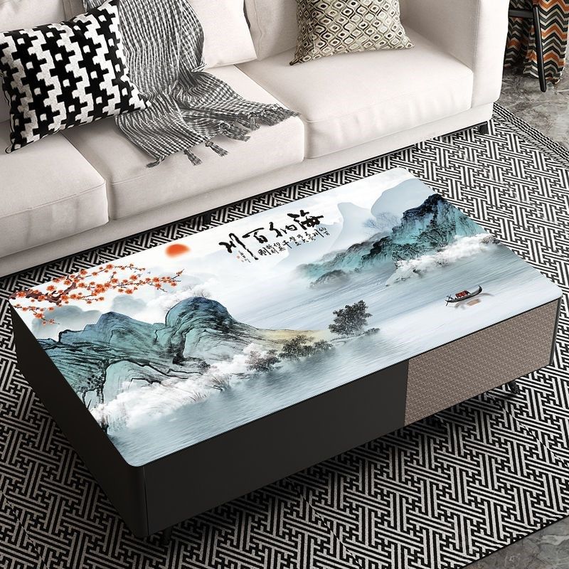 d立体印茶几桌布防水防有免洗软玻璃水晶板电视柜餐桌桌垫,居家布艺,桌布,淘宝优惠券,粉丝福利购,淘宝优惠卷