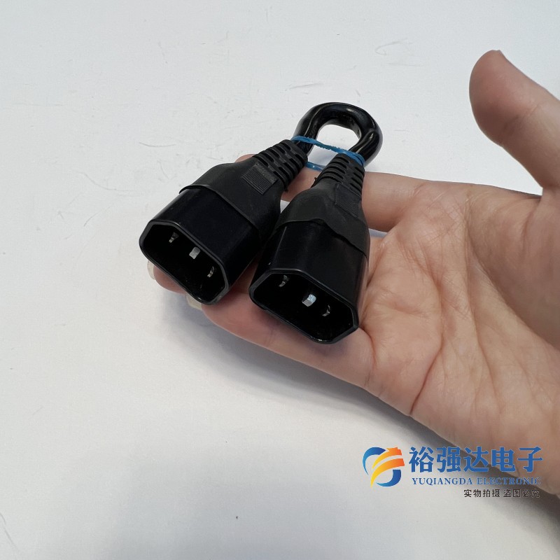 电动车连接线连接线一母公头电池续航线充电延长线转换线