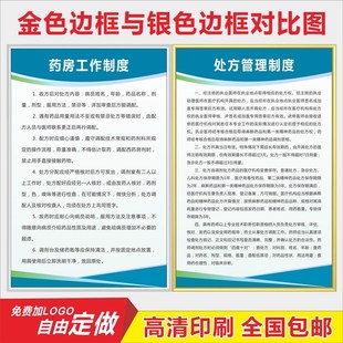 个体诊所工作制度诊所规章制度医院门诊药房卫生室管理制度牌上墙
