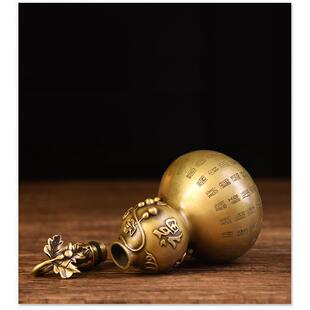 全铜葫芦百福葫芦家庭装饰开店送礼室内装饰品乔迁开业礼品中式