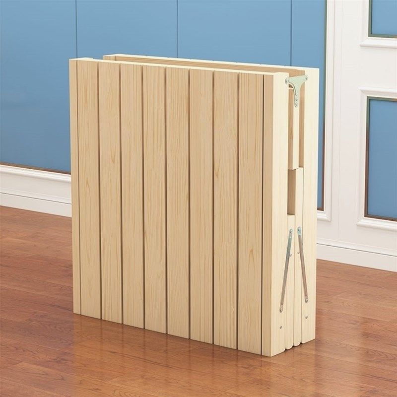 实木折叠拼接小床加宽床加长床松木床架儿童单人床可定做床边床