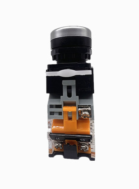 带灯自锁按钮开关LA38-11DS/203 209 平头控制按钮开关22mm 红色