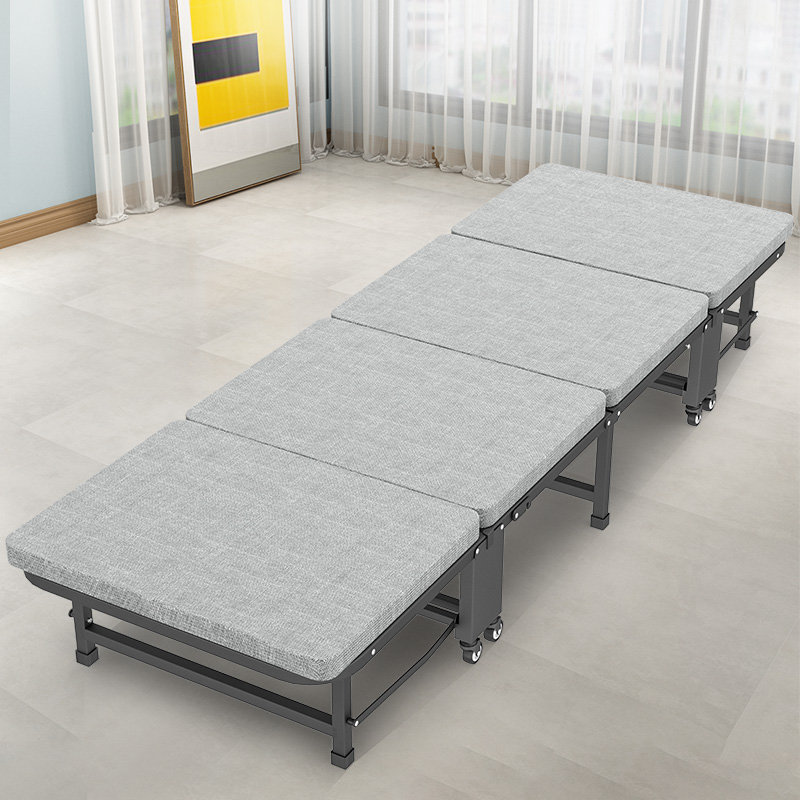 省空间折叠床办公室午休床办公用医院陪护简易便携式午睡结实耐用