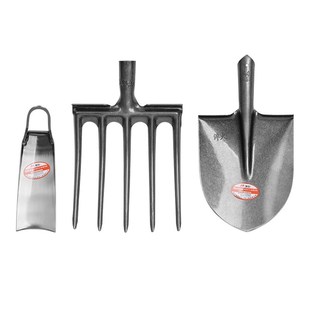 农用锄头农具锹翻地叉开荒种地工具种菜挖地神器松土钢叉套装铁锹