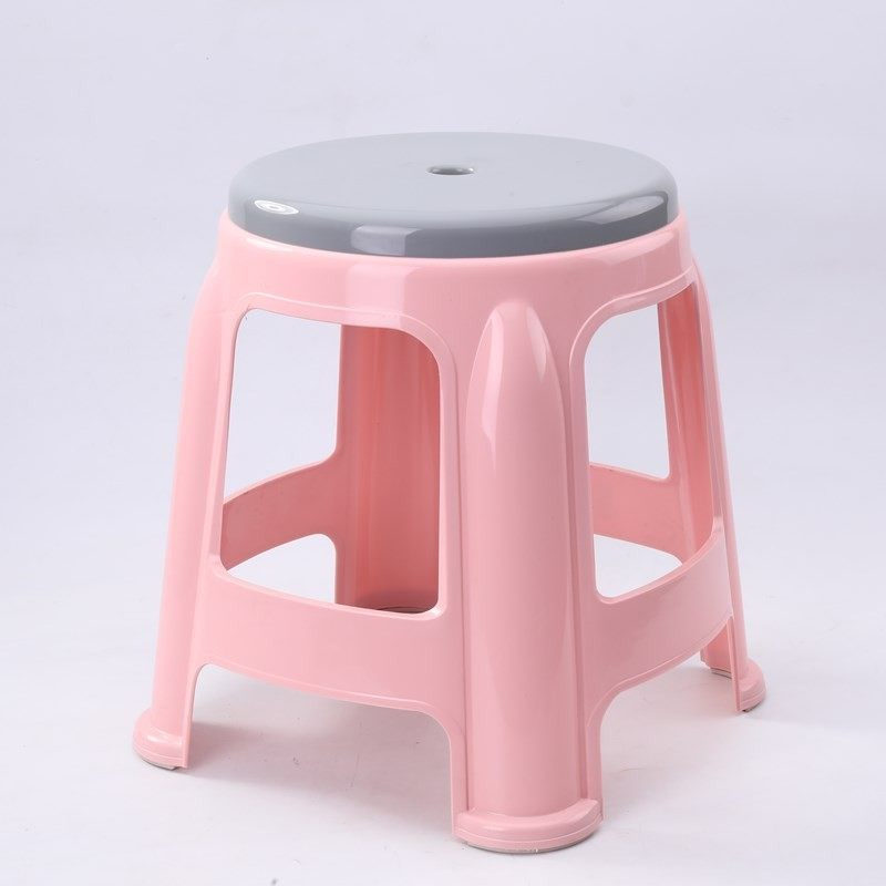 包邮加厚成人方圆凳家用餐桌凳塑料凳子高凳板凳背椅子小凳子