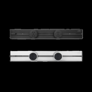 铝合金轨道插座400mm 银色 600mm 黑色 可选 800mm 大功率明装