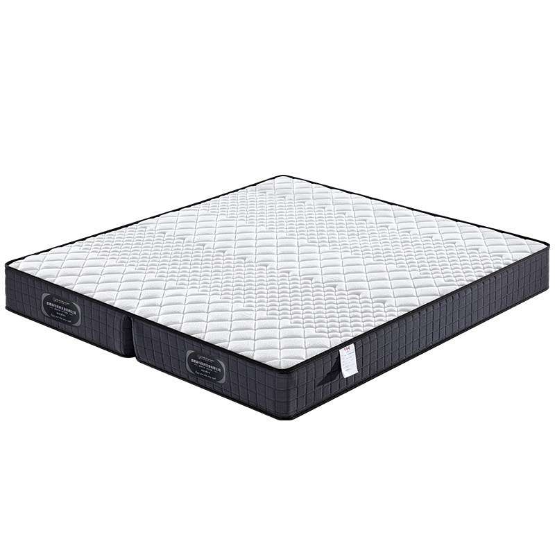 海马折叠弹簧床垫20cm厚席梦思床垫家用乳胶椰棕护腰床垫2米*2米m