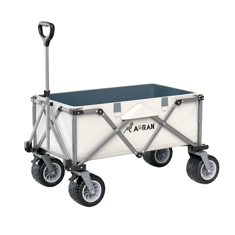 SKSJLKBSA外营车可户折叠手推车野露小营小拖车旅行车地摊野餐便