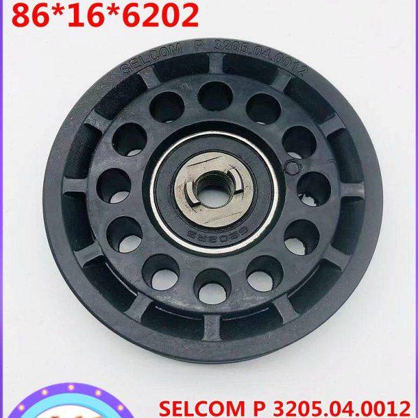 适用西尔康电梯门挂轮 钢丝绳轮86*16*6202滑轮3205.04.0012 现货