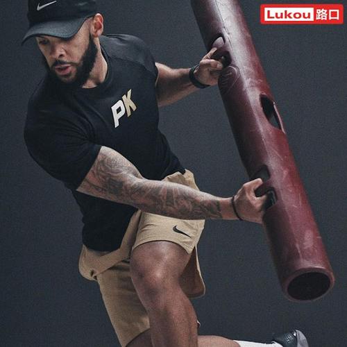 橡胶炮筒健身肩部核心力量训练器材负重深蹲装备私教体能量管vipr