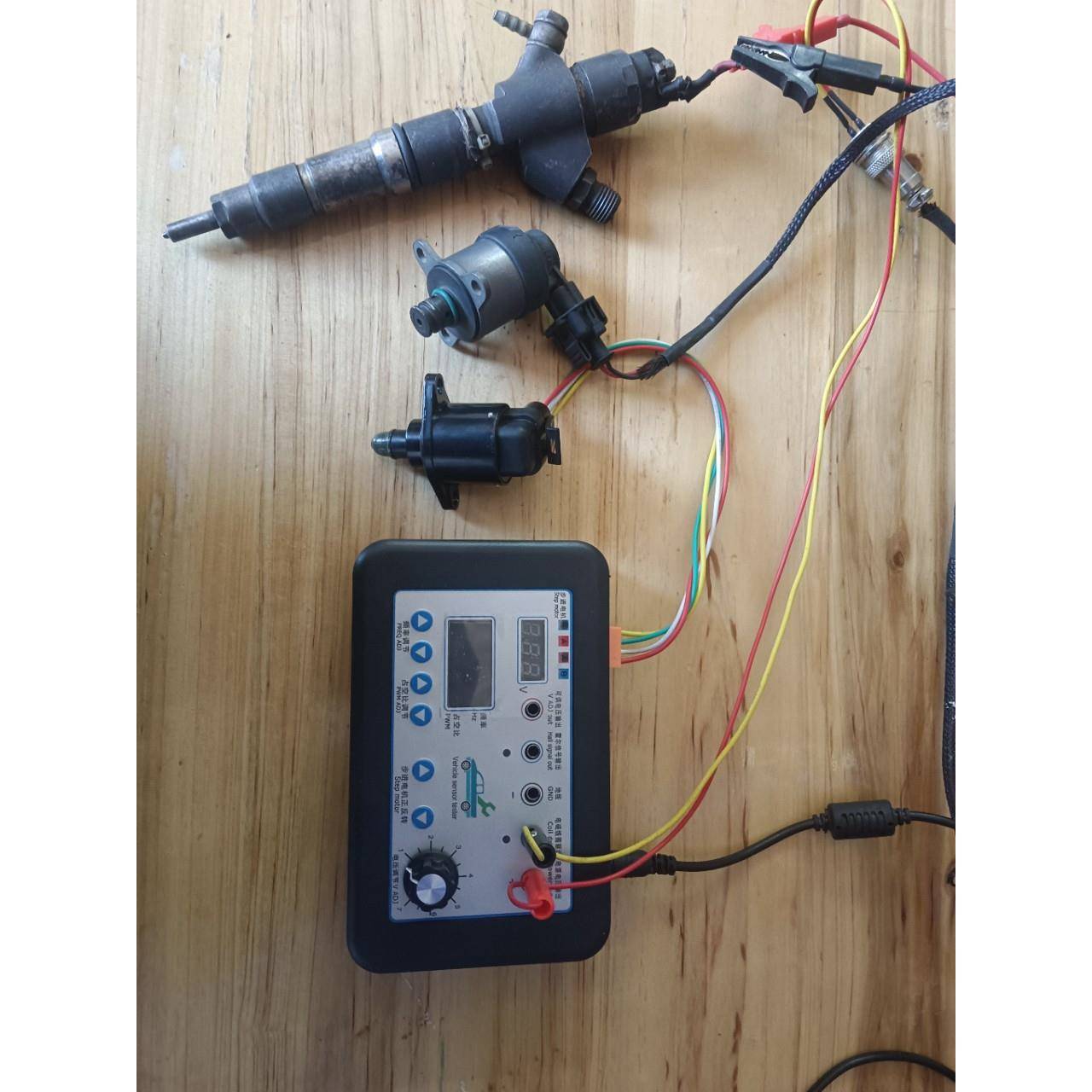 汽车故障检测仪点火线圈喷油器电磁阀怠速步进电机仪表电机驱动宝