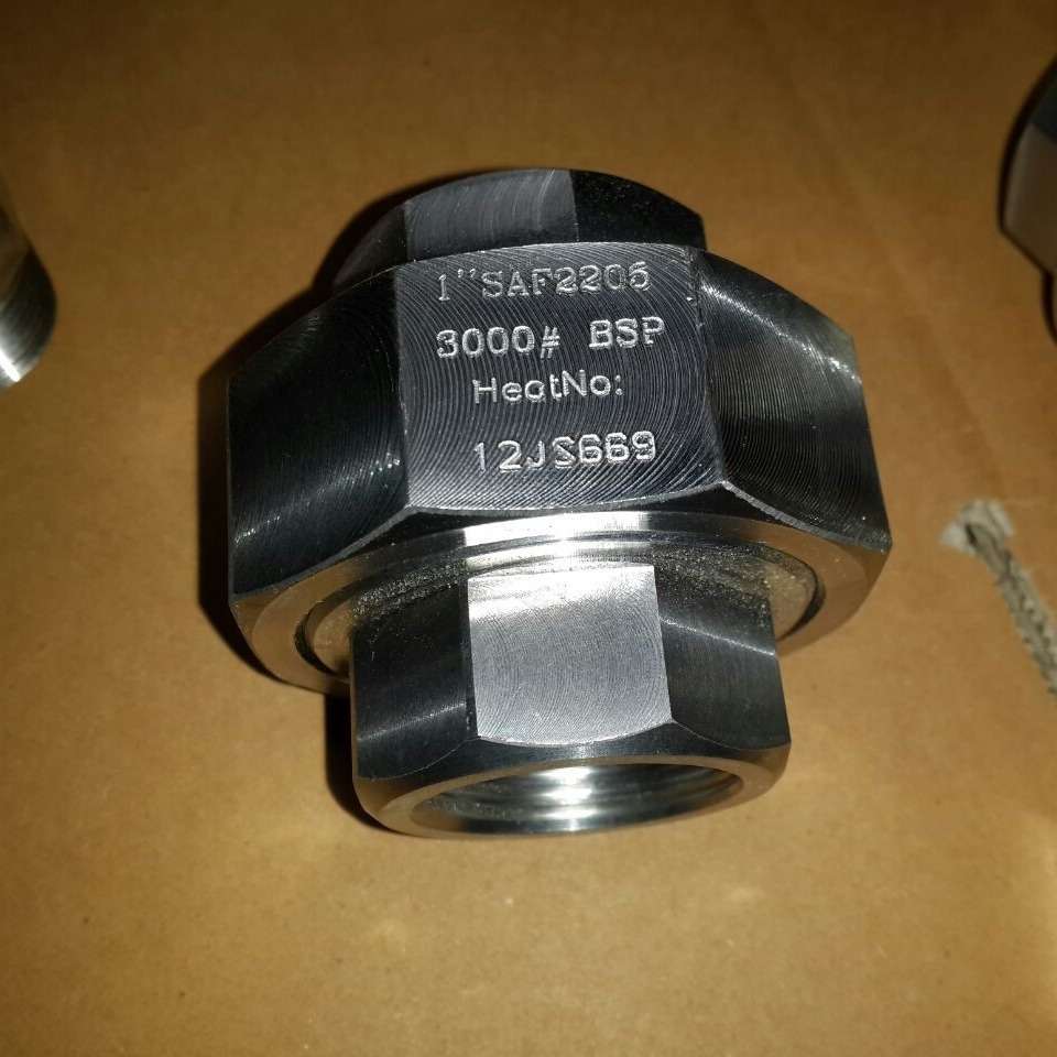 304高压油任不锈钢加厚活接头NPT3000#BSPT/厂家 水管通用配件
