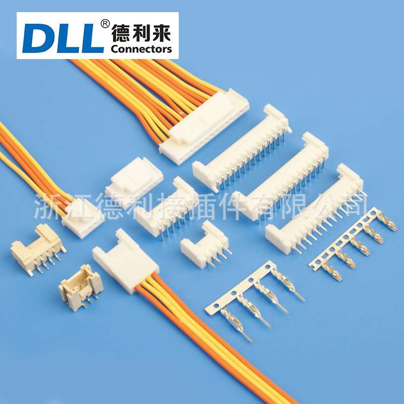 HY条形连接器2.0mm空中对接贴片SMT立贴卧贴插头+插座+端子连接器