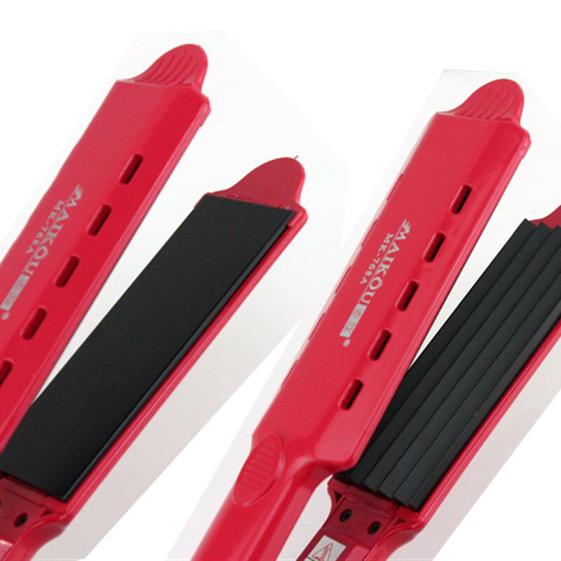 五档调温直发器玉米烫夹板拉直板夹蓬松玉米须电卷发棒卷直发两用