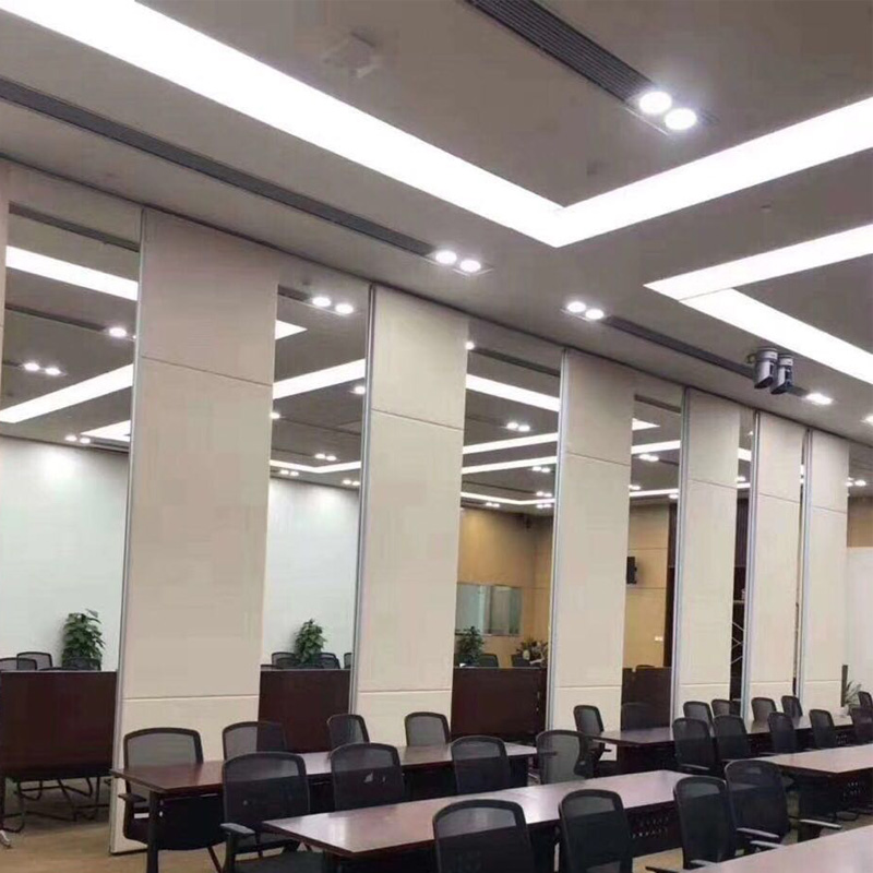 酒店活动隔断 饭店活动隔间 移动屏风 折叠隔断 办公室隔音板墙