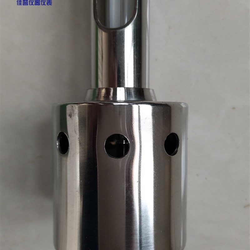 淡水养殖海水养殖用测水温专用温度计不锈钢护壳储水桶0.2分度表