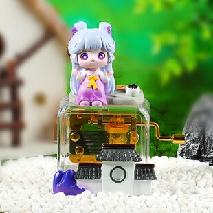 儿童卡通手摇八音盒礼物女孩音乐盒手动发条式机械男孩生日女生可