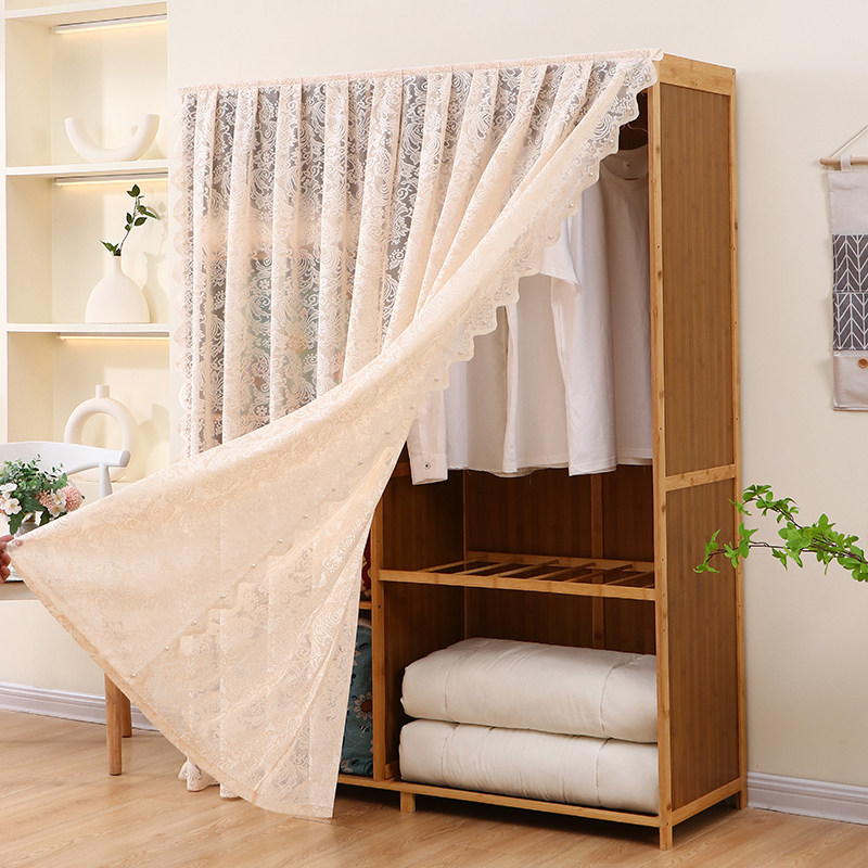 衣柜帘柜子遮挡帘开放式无门衣帽间鞋柜书柜书架帘子法蕾丝防尘帘,居家布艺,门帘,淘宝优惠券,粉丝福利购,淘宝优惠卷