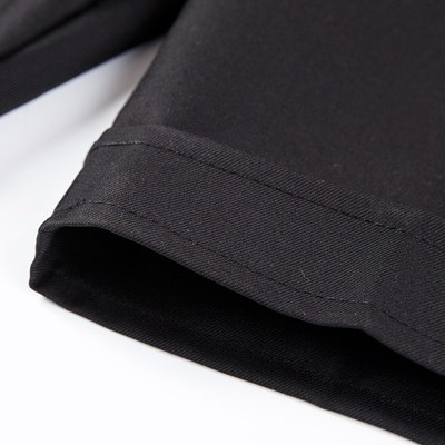 胖童黑色西装短裤男童加肥大码五分裤儿童西裤大童小学生校服裤子