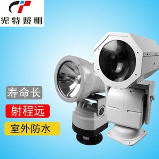 220v遥控24v船用探照灯海上监狱岗楼强光远程氙气GT413自动旋转
