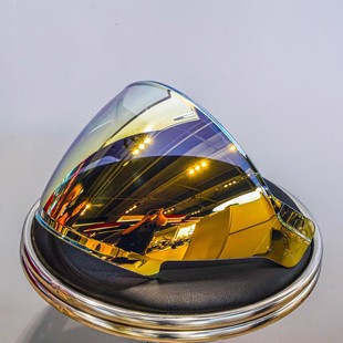 GSB263头盔镜片原厂正品配件电镀防晒极光彩色高清高透头盔风镜