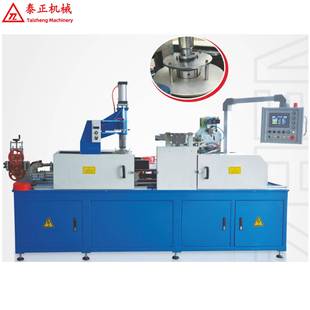 全自动摇盘包膜机 电线电缆成圈包装包膜一体机 小截面成圈打扎机