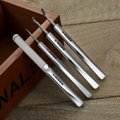 欧美达33028修甲美甲10件套不锈钢指甲刀指甲钳指甲剪死皮钳套装