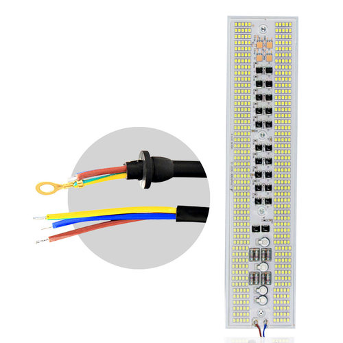 led光源板灯条超亮50瓦100w超亮灯泡200w防水300w替换光源工地灯