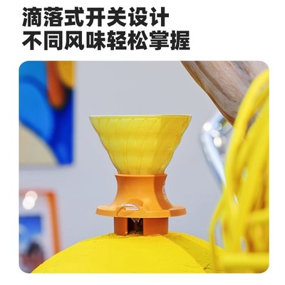 HARIO彩色玻璃聪明杯V60咖啡滤杯滴漏式萃取杯咖啡器具手冲过滤杯